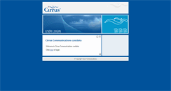 Desktop Screenshot of cms.cirruscomms.com.au